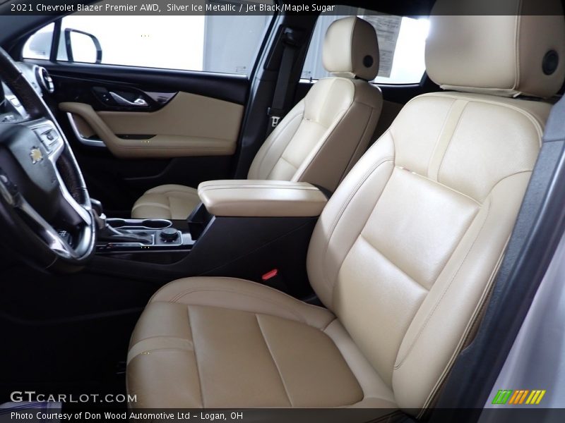 Silver Ice Metallic / Jet Black/Maple Sugar 2021 Chevrolet Blazer Premier AWD