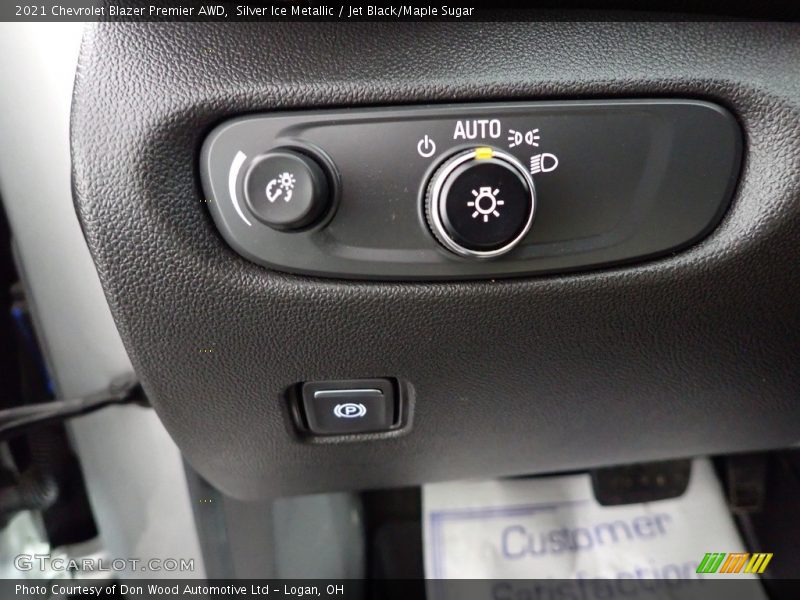 Silver Ice Metallic / Jet Black/Maple Sugar 2021 Chevrolet Blazer Premier AWD