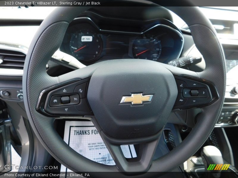 Sterling Gray / Jet Black 2023 Chevrolet TrailBlazer LT
