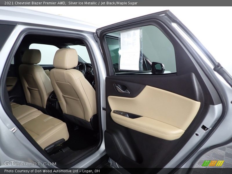 Silver Ice Metallic / Jet Black/Maple Sugar 2021 Chevrolet Blazer Premier AWD