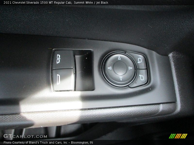 Summit White / Jet Black 2021 Chevrolet Silverado 1500 WT Regular Cab