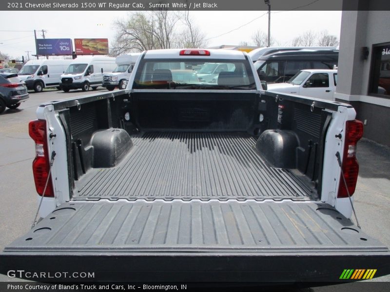 Summit White / Jet Black 2021 Chevrolet Silverado 1500 WT Regular Cab