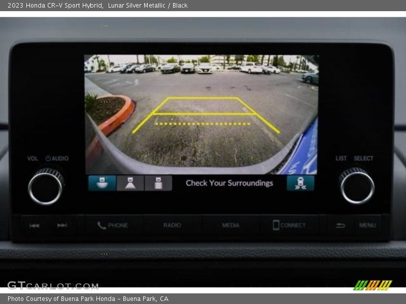 Lunar Silver Metallic / Black 2023 Honda CR-V Sport Hybrid