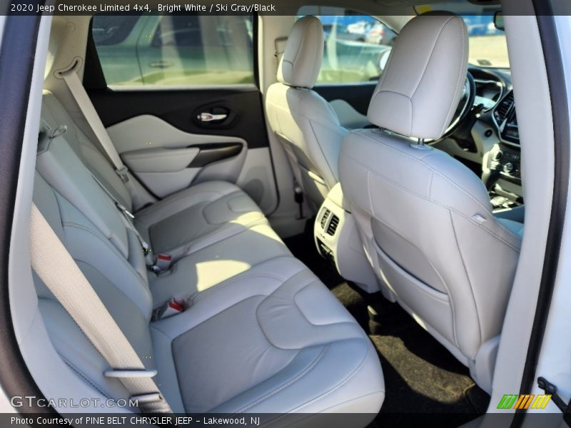 Bright White / Ski Gray/Black 2020 Jeep Cherokee Limited 4x4