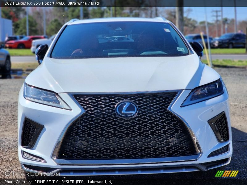 Ultra White / Black 2021 Lexus RX 350 F Sport AWD