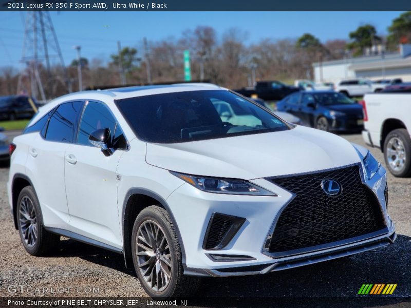 Front 3/4 View of 2021 RX 350 F Sport AWD