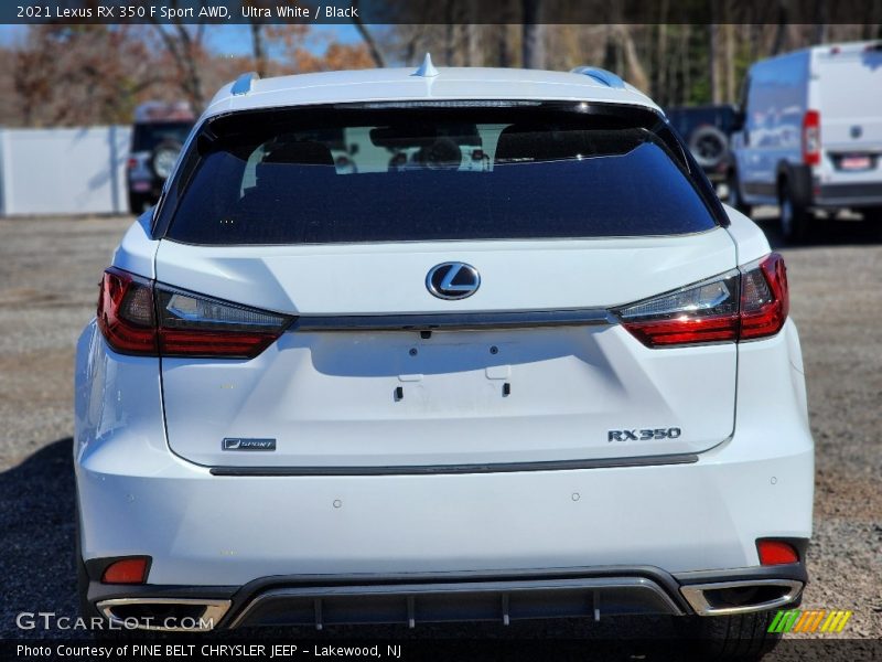 Ultra White / Black 2021 Lexus RX 350 F Sport AWD