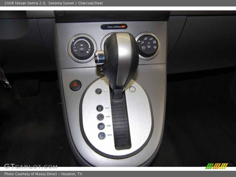 Sonoma Sunset / Charcoal/Steel 2008 Nissan Sentra 2.0