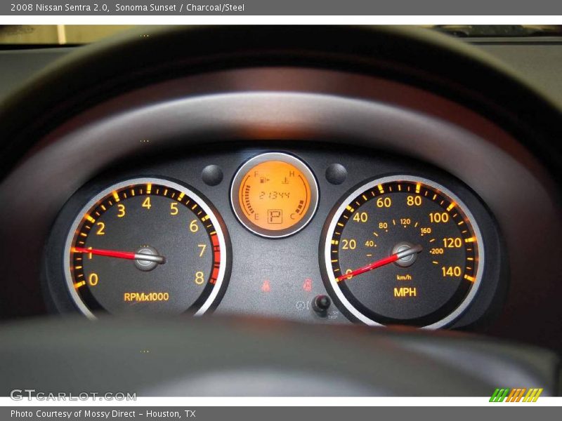 Sonoma Sunset / Charcoal/Steel 2008 Nissan Sentra 2.0