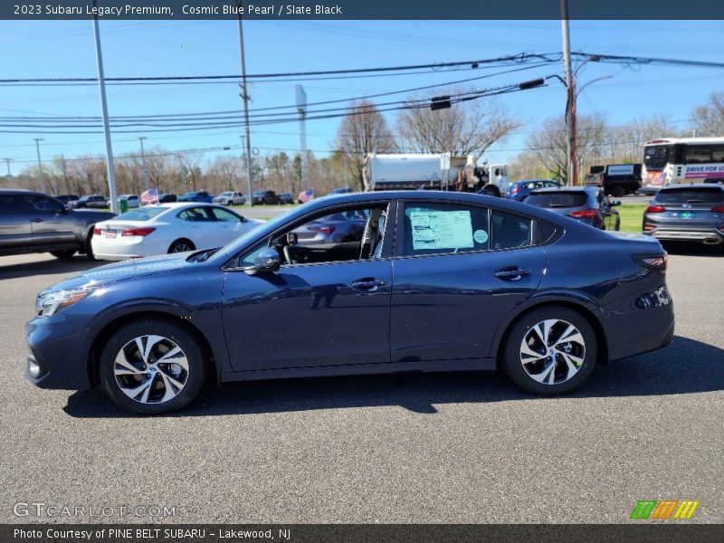 Cosmic Blue Pearl / Slate Black 2023 Subaru Legacy Premium