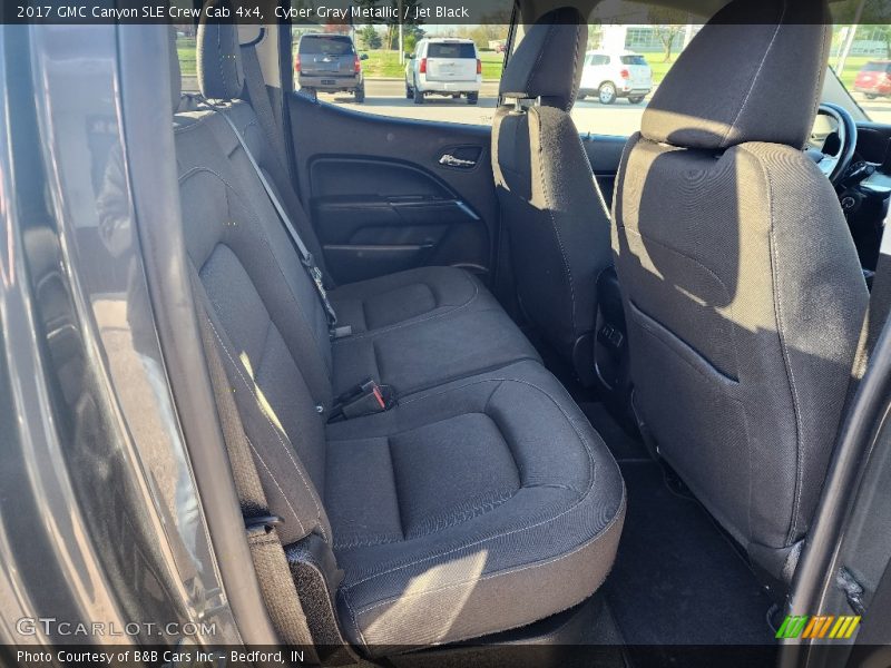 Cyber Gray Metallic / Jet Black 2017 GMC Canyon SLE Crew Cab 4x4