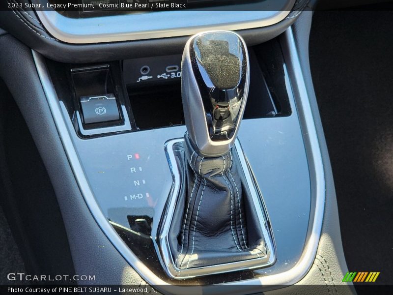 Cosmic Blue Pearl / Slate Black 2023 Subaru Legacy Premium