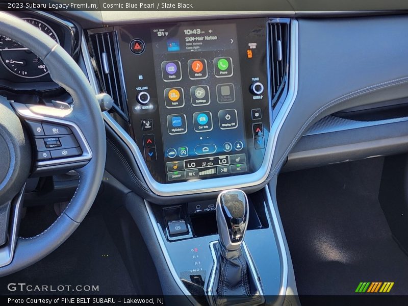 Cosmic Blue Pearl / Slate Black 2023 Subaru Legacy Premium
