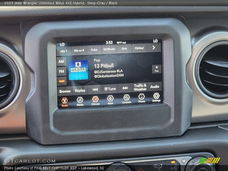 Sting-Gray / Black 2023 Jeep Wrangler Unlimited Willys 4XE Hybrid