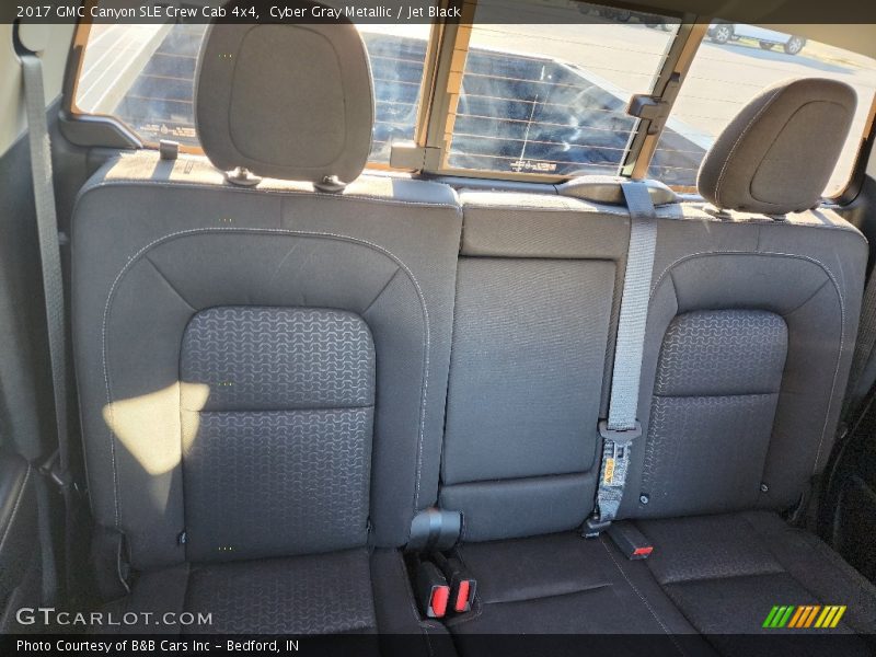 Cyber Gray Metallic / Jet Black 2017 GMC Canyon SLE Crew Cab 4x4