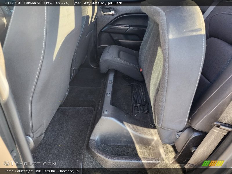 Cyber Gray Metallic / Jet Black 2017 GMC Canyon SLE Crew Cab 4x4