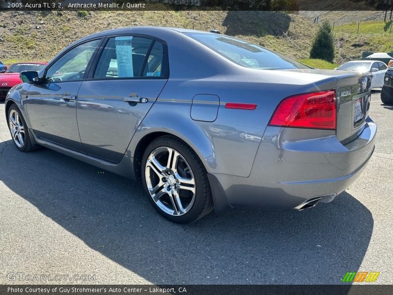 Anthracite Metallic / Quartz 2005 Acura TL 3.2