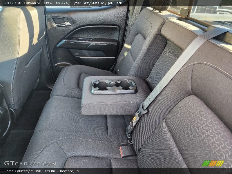 Cyber Gray Metallic / Jet Black 2017 GMC Canyon SLE Crew Cab 4x4