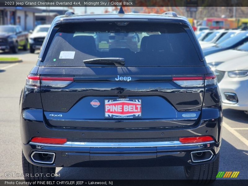 Midnight Sky / Global Black 2023 Jeep Grand Cherokee Overland 4x4