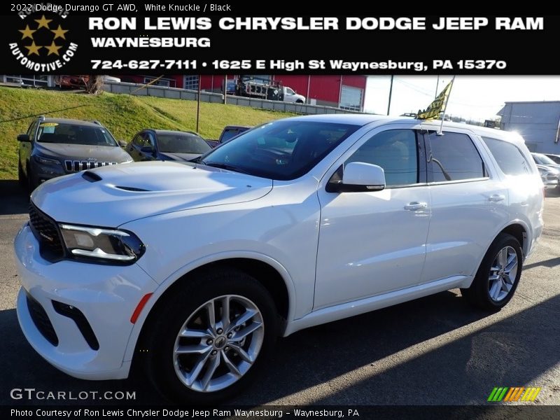 White Knuckle / Black 2022 Dodge Durango GT AWD