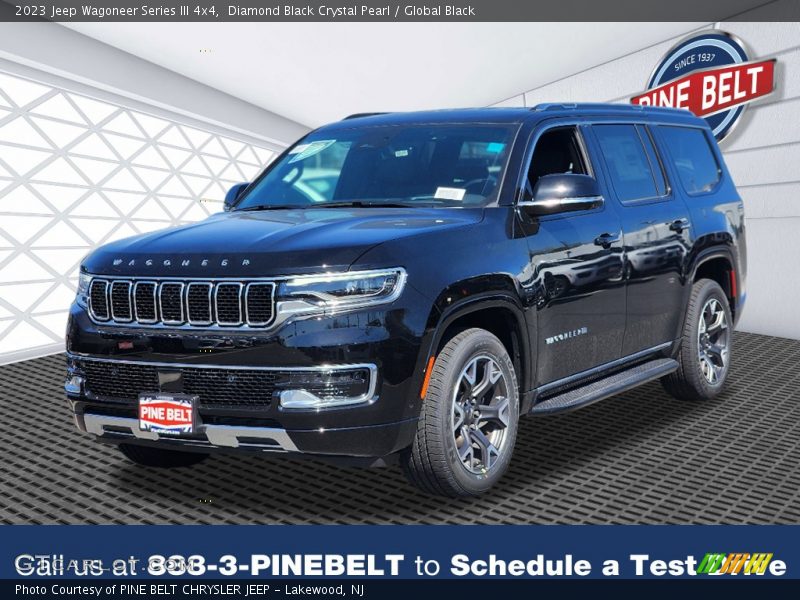 Diamond Black Crystal Pearl / Global Black 2023 Jeep Wagoneer Series III 4x4