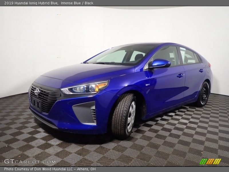 Intense Blue / Black 2019 Hyundai Ioniq Hybrid Blue