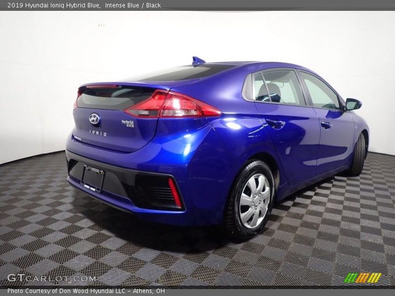 Intense Blue / Black 2019 Hyundai Ioniq Hybrid Blue