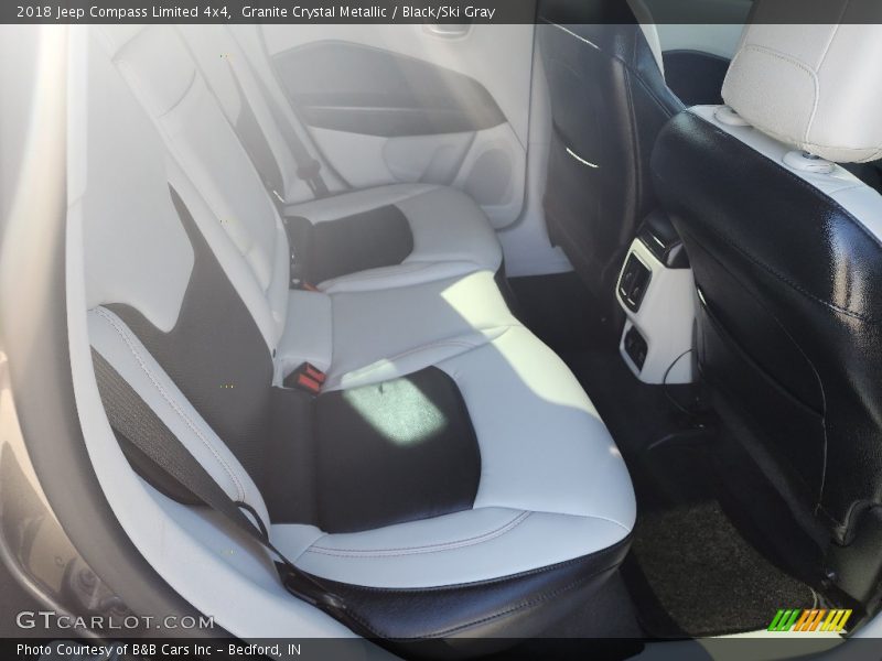 Granite Crystal Metallic / Black/Ski Gray 2018 Jeep Compass Limited 4x4
