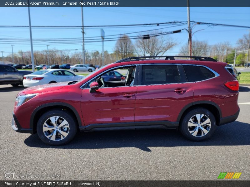 Crimson Red Pearl / Slate Black 2023 Subaru Ascent Premium