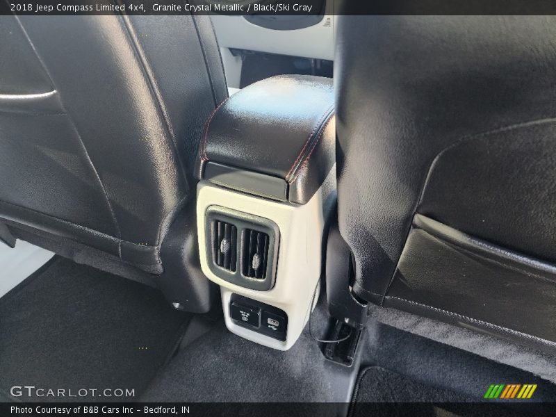 Granite Crystal Metallic / Black/Ski Gray 2018 Jeep Compass Limited 4x4