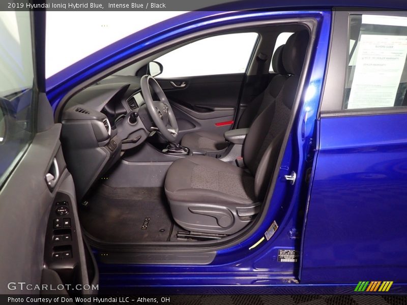Intense Blue / Black 2019 Hyundai Ioniq Hybrid Blue