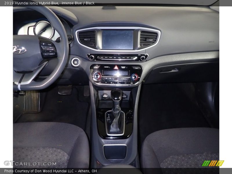 Intense Blue / Black 2019 Hyundai Ioniq Hybrid Blue