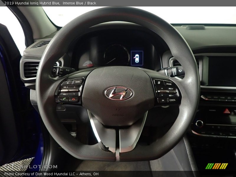 Intense Blue / Black 2019 Hyundai Ioniq Hybrid Blue
