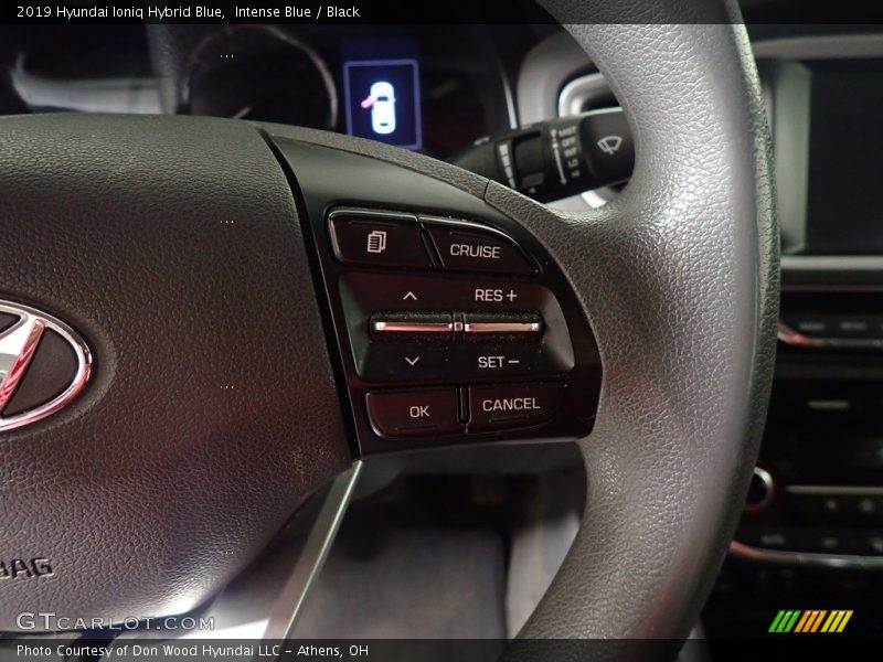 Intense Blue / Black 2019 Hyundai Ioniq Hybrid Blue