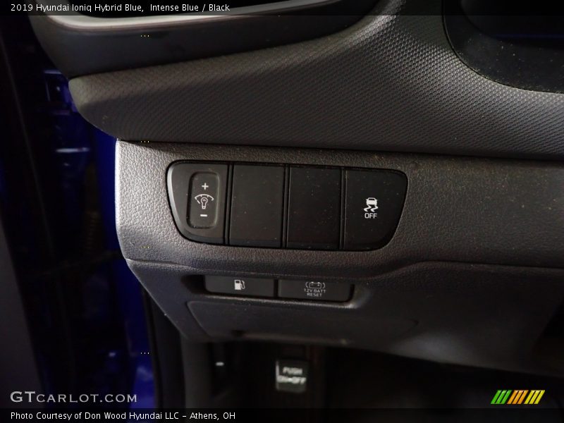 Intense Blue / Black 2019 Hyundai Ioniq Hybrid Blue
