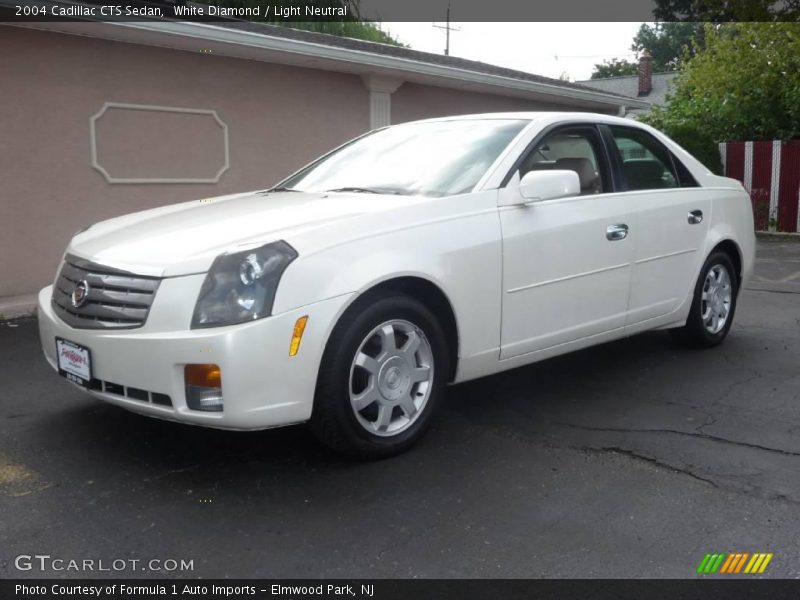 White Diamond / Light Neutral 2004 Cadillac CTS Sedan