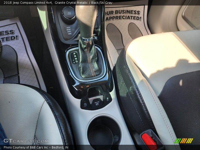 Granite Crystal Metallic / Black/Ski Gray 2018 Jeep Compass Limited 4x4