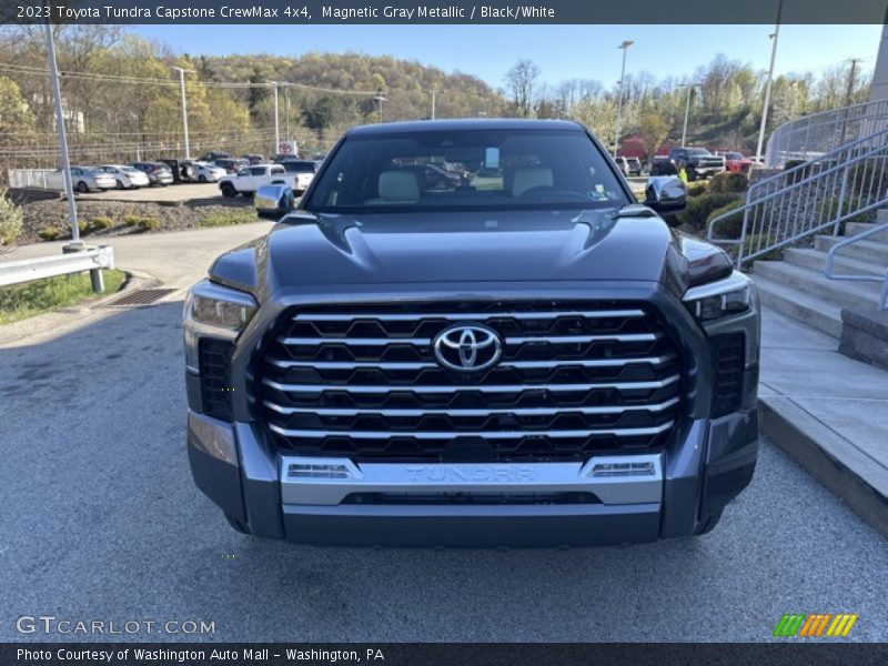Magnetic Gray Metallic / Black/White 2023 Toyota Tundra Capstone CrewMax 4x4