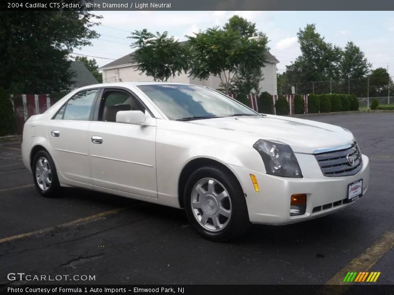 White Diamond / Light Neutral 2004 Cadillac CTS Sedan