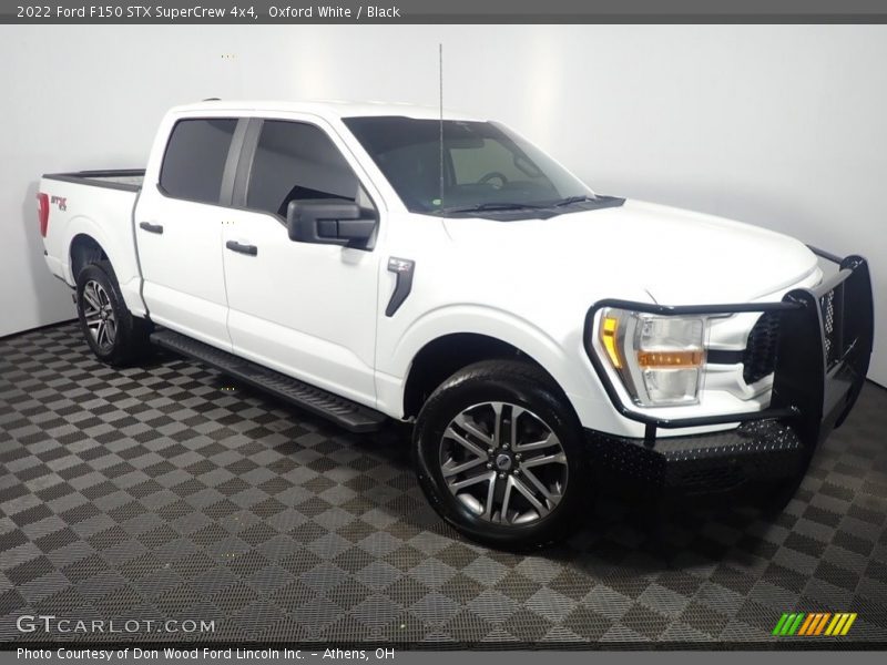 Oxford White / Black 2022 Ford F150 STX SuperCrew 4x4