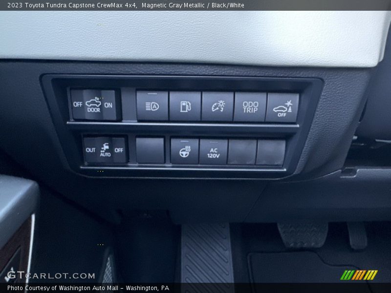 Controls of 2023 Tundra Capstone CrewMax 4x4
