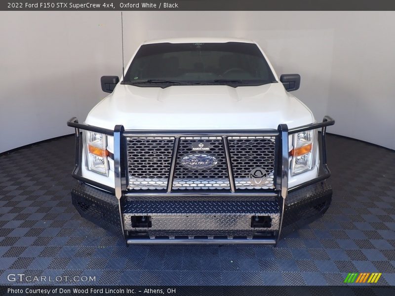 Oxford White / Black 2022 Ford F150 STX SuperCrew 4x4