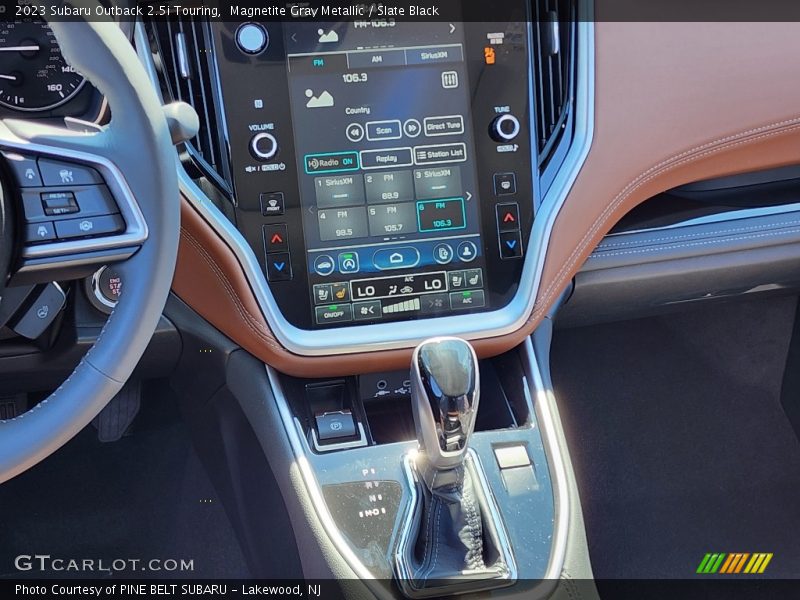 Magnetite Gray Metallic / Slate Black 2023 Subaru Outback 2.5i Touring