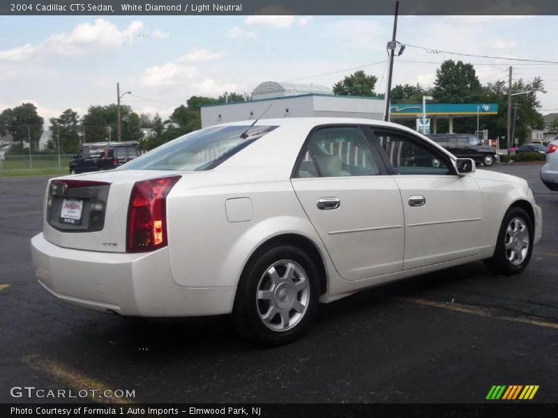 White Diamond / Light Neutral 2004 Cadillac CTS Sedan