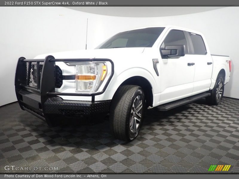 Oxford White / Black 2022 Ford F150 STX SuperCrew 4x4