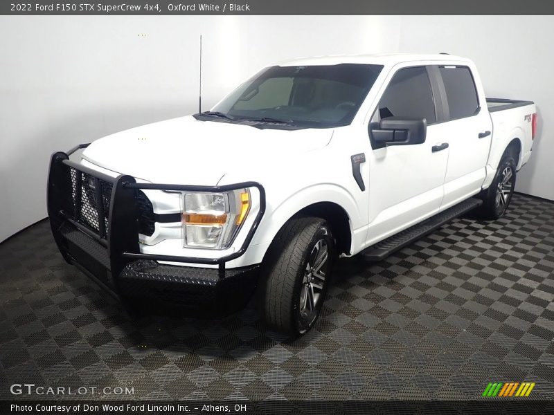 Oxford White / Black 2022 Ford F150 STX SuperCrew 4x4
