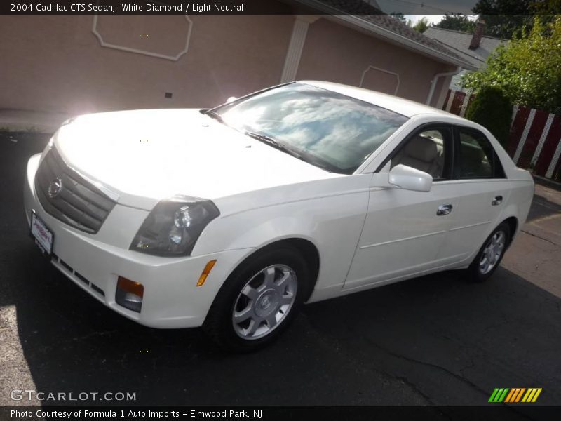 White Diamond / Light Neutral 2004 Cadillac CTS Sedan