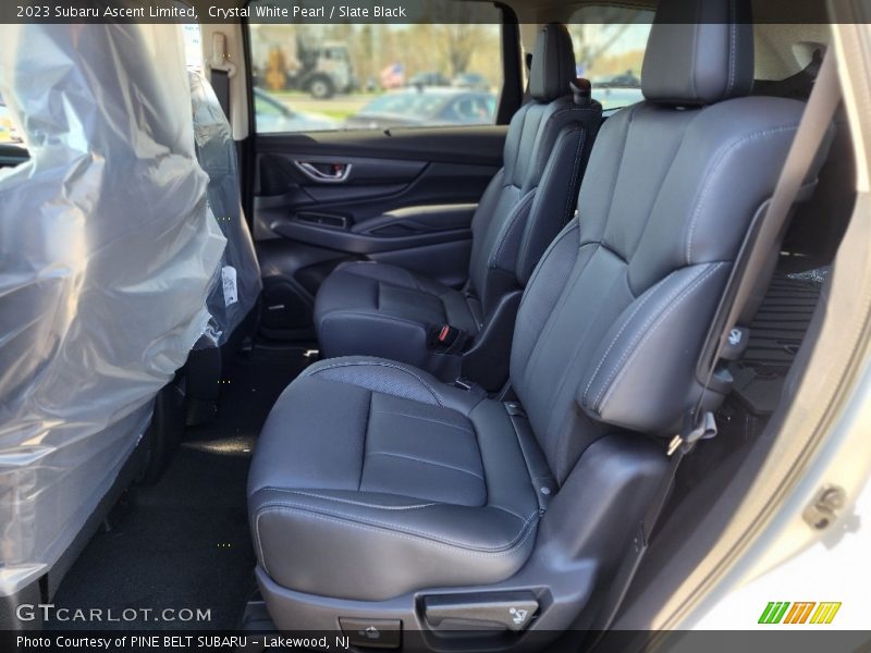 Crystal White Pearl / Slate Black 2023 Subaru Ascent Limited