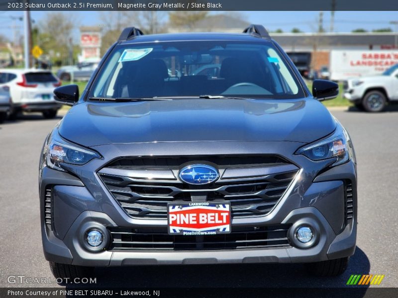 Magnetite Gray Metallic / Slate Black 2023 Subaru Outback 2.5i Premium