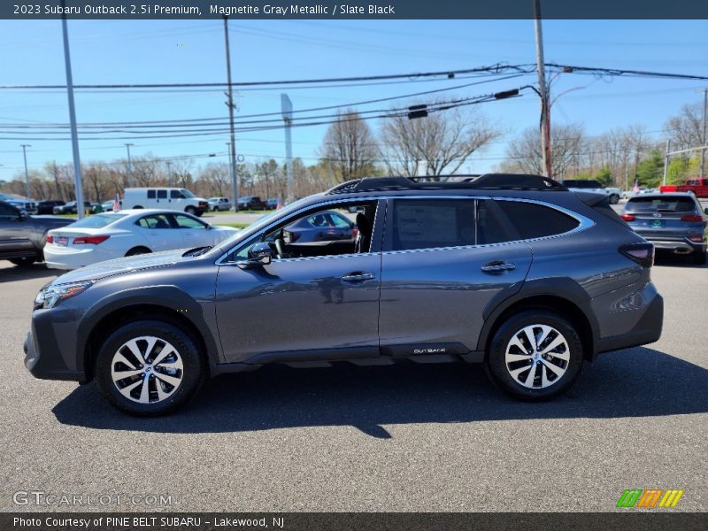 Magnetite Gray Metallic / Slate Black 2023 Subaru Outback 2.5i Premium